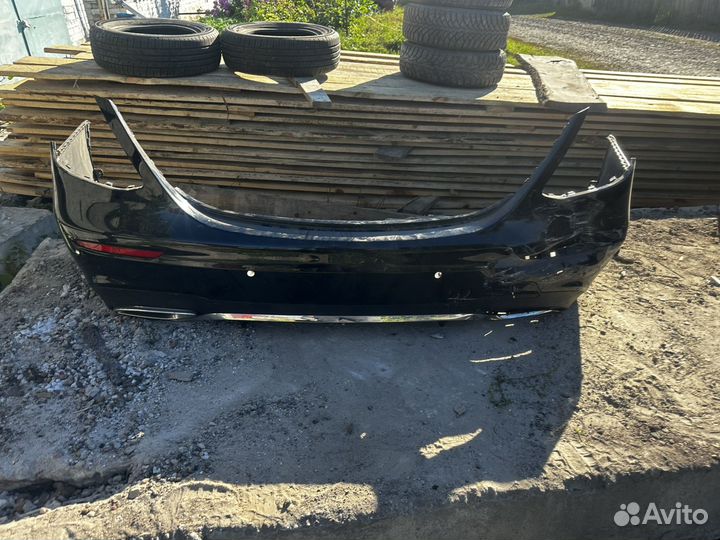 Задний бампер w213 amg