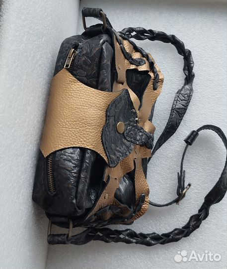 Сумка через плечо - натуральная кожа