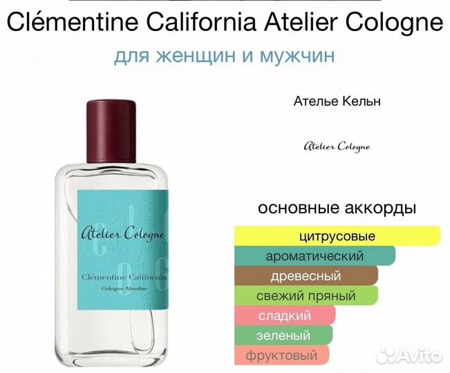 Духи Unisex ароматный парфюм