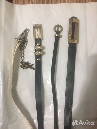 Ремни и пояс