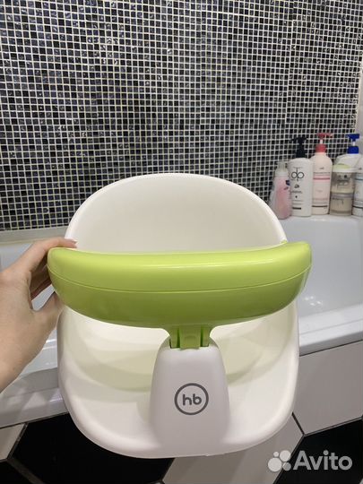 Стульчик для купания happy baby