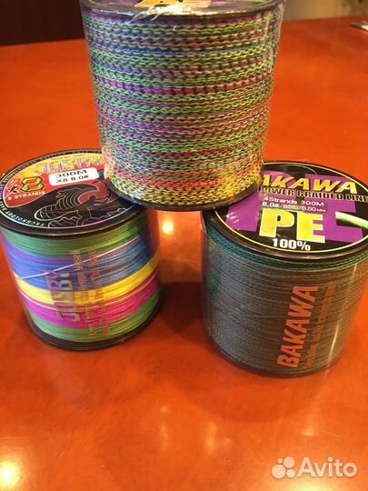 Леска рыболовная (плетенка, шнур)