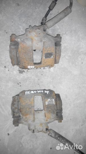 Суппорт тормозной Citroen C4