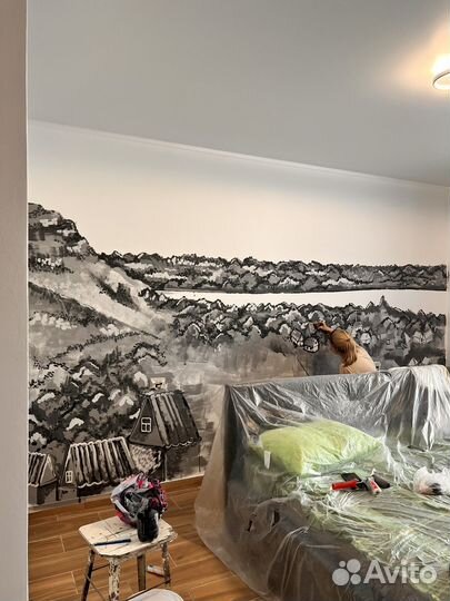 Кастомизация, роспись одежды, роспись стен