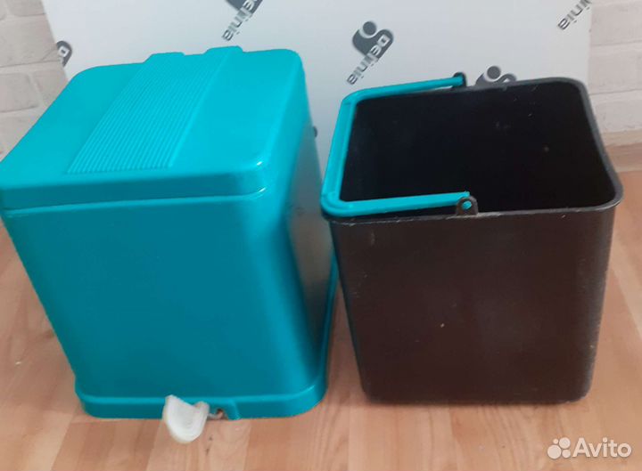 Ведро для мусора с педалью.ссср