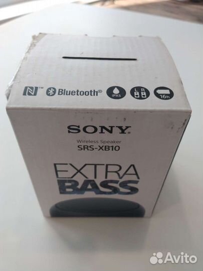 Sony extra bass bluetooth-колонка SRS-XB10