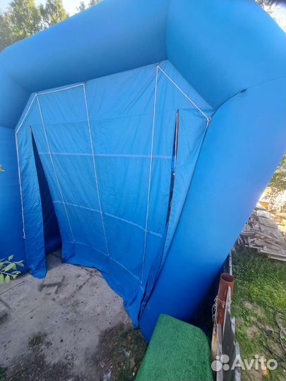 Надувной ангар