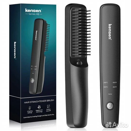 Беспроводная стайлер-расчестка с подогревом