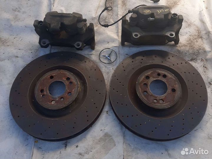 Тормоза 5.5 mercedes w166