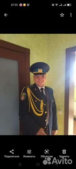 Кадетская форма парадная р.52-54