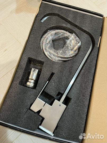 Смеситель для кухни новый нержавеющая сталь