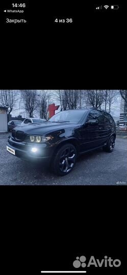 BMW X5 3.0 AT, 2004, 380 000 км