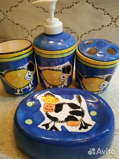 Набор для ванной 4 предмета