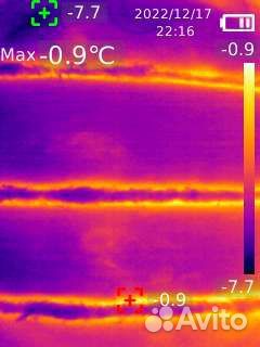 Обследование тепловизором, поиск теплопотерь безнл