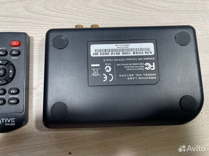 Внешняя звуковая карта creative sb1095