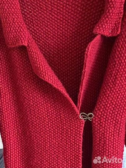 Вязаный кардиган спицами на заказ