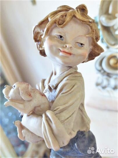 Большая скульптура Giuseppe Armani Capodimonte Ита