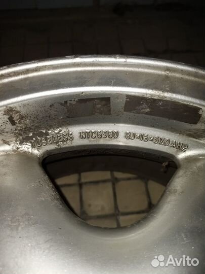 Литые диски r 16