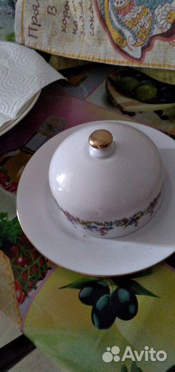 Масленка фарфор Германия