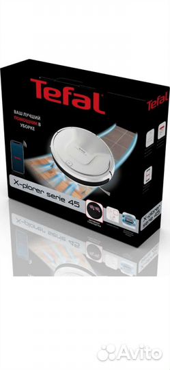 Робот пылесос tefal x- plorer serie 45