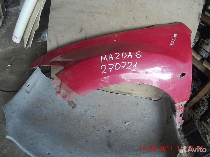 Крыло переднее левое Mazda Mazda 6 (GH) 2007-2012