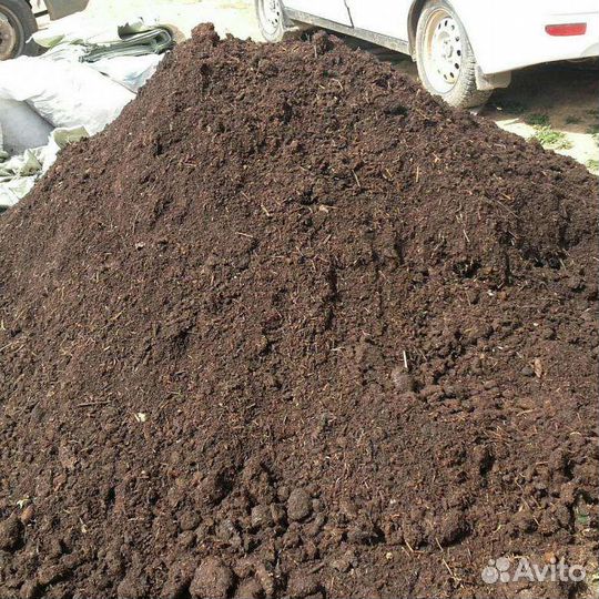 Перегной навоз опилки
