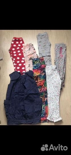 Вещи пакетом на девочку 110-116