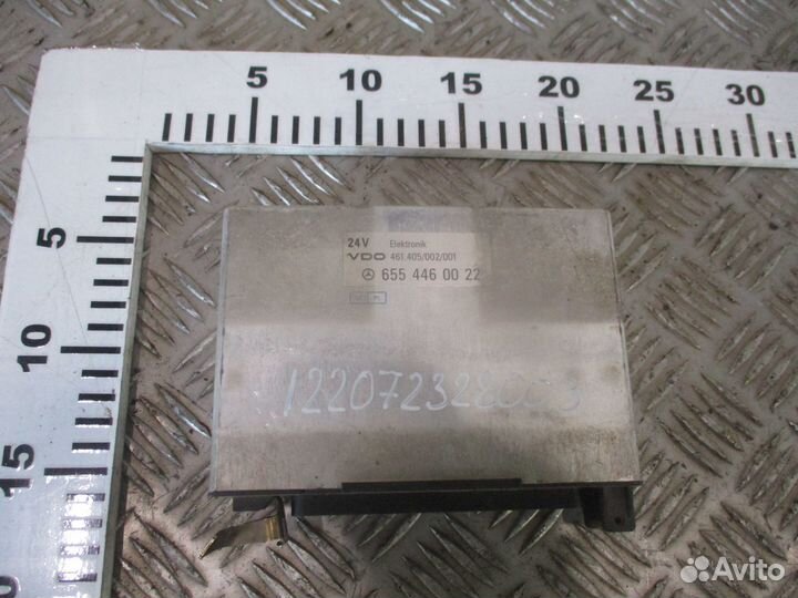 Блок управления минидисплеем Mercedes-Benz A655446