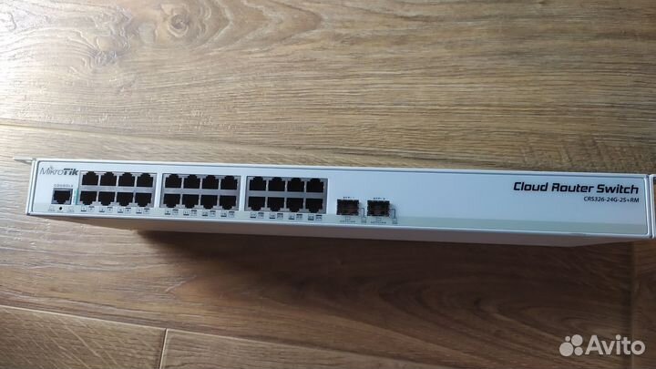Коммутатор MikroTik CRS326-24G-2S+RM