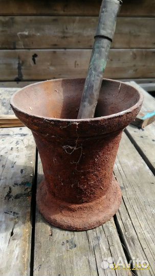 Ступка с пестиком дореволюционная