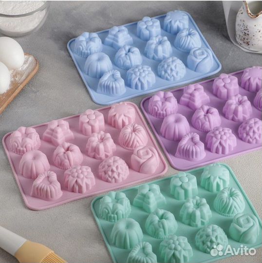 Формочки силиконовые