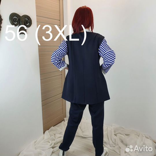 Жилет однотонный millys 56 (3XL)