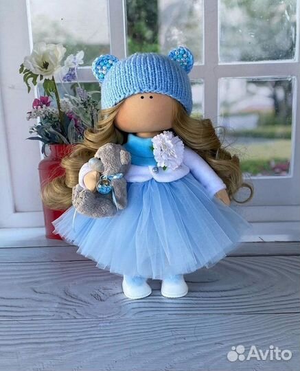 Интерьерная кукла тильда