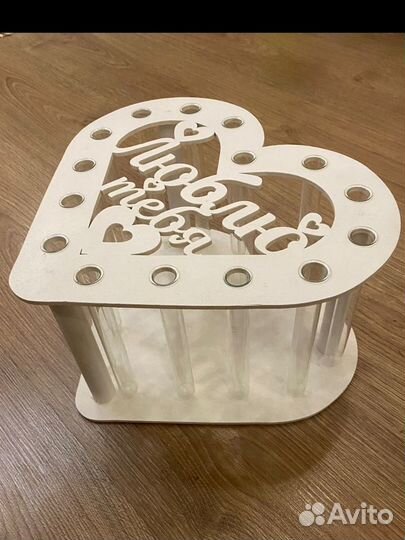 Стеклянные колбы для цветов