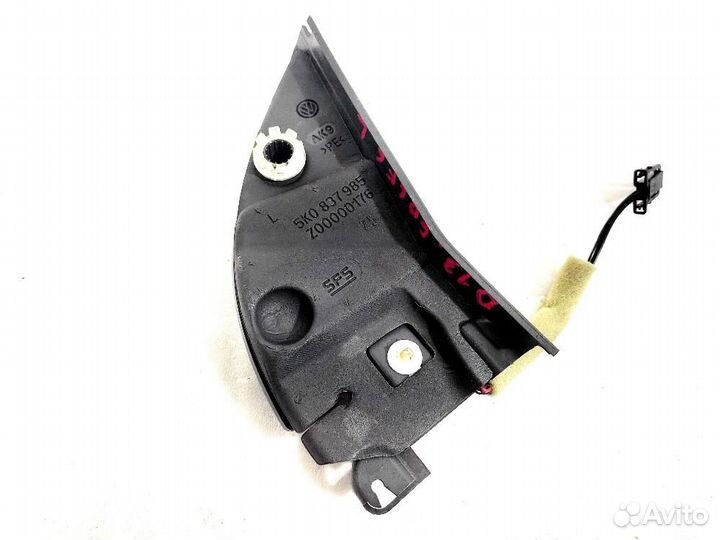 Крышка зеркала внутренняя левая Golf VI (2008-2012