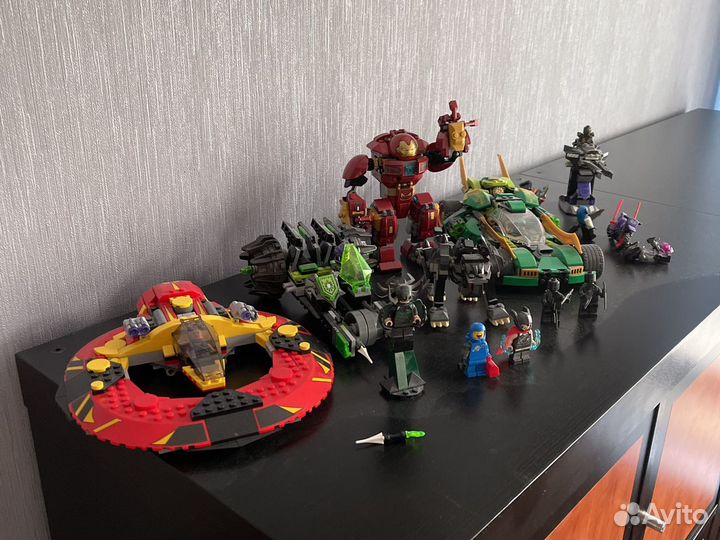Lego Ninjago + marvel оригинал