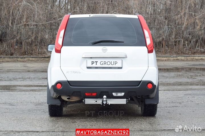 Фаркоп (тсу) под квадрат для nissan X-Trail