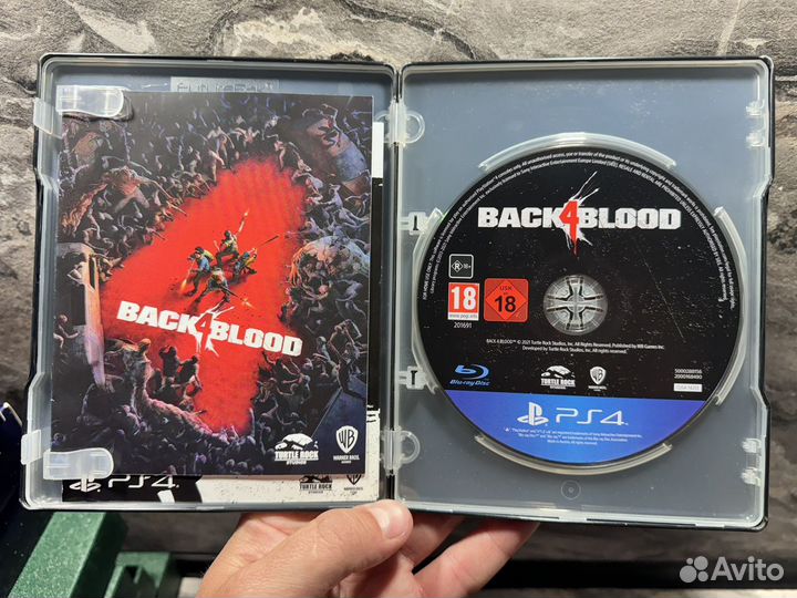 Back 4 blood ps4 steelbook