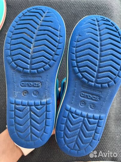 Сандалии crocs C9, C10