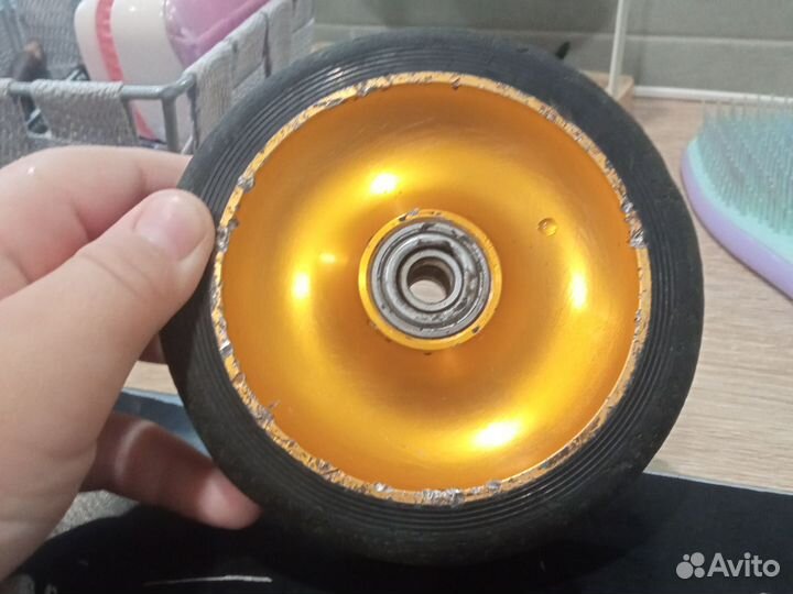 Колесо на трюковой самокат сломоное размер 110 мм