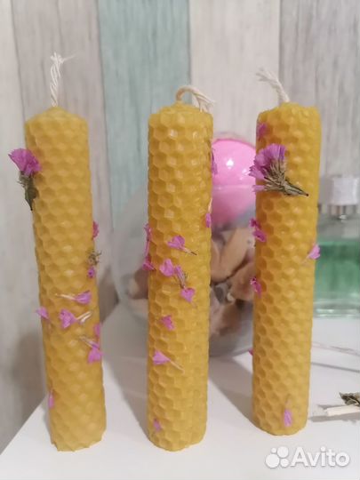 Свечи восковые