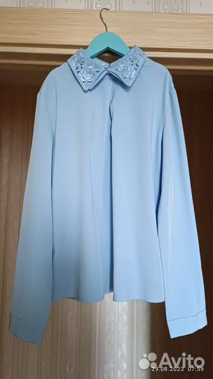 Блузка рубашка для девочки 158 164