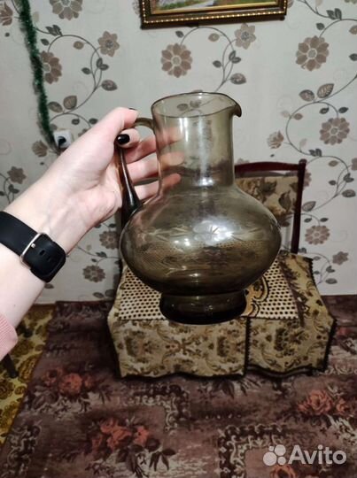 Кувшин стекло СССР