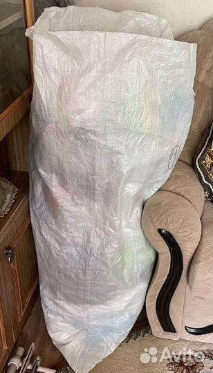 Большой мешок детской одежды