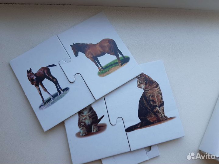 Настольные игры. Развивающие карточки