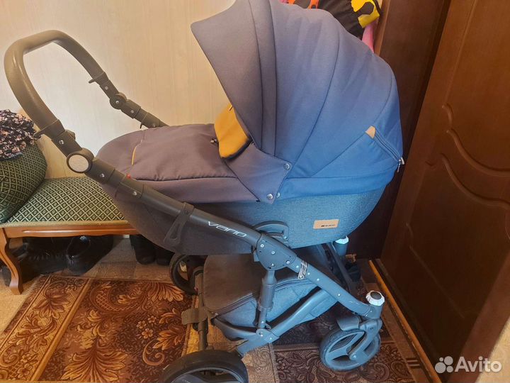 Коляска Riko Vario 2 в 1, 05 Denim