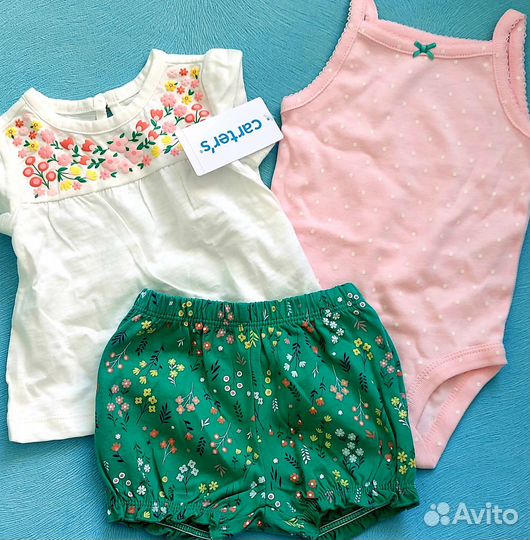 Комплект carters новый