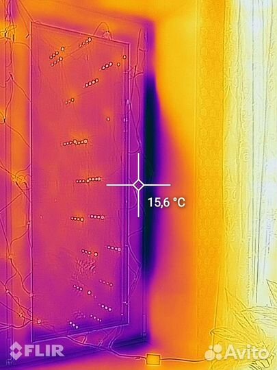 Поиск утечки тепла тепловизором
