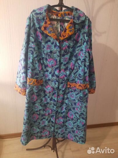 Халат женский фланелевый