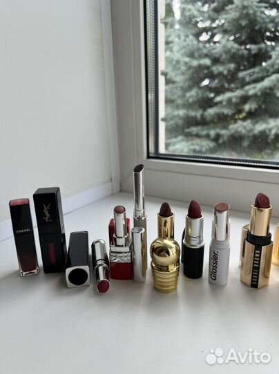 Помады clinique black honey,Dior, Bobbi brown,nars